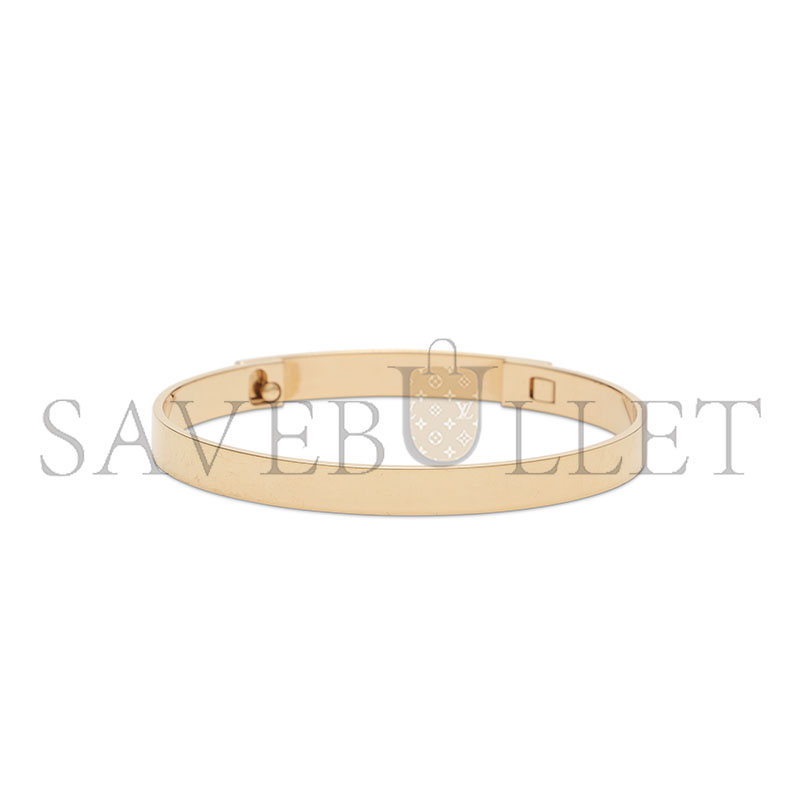 h**mes an 18k rose gold & Di*m*nd collier de chien bracelet